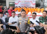 Jaga Warga dari Ancaman Narkoba Polres Metro Tangerang Kota Melenyapkan Barang Bukti Narkoba