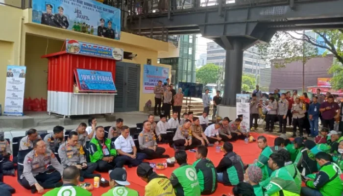 Polda Metro Jaya Bentuk Komunitas ‘Ojol Kamtibmas’ di Jakarta