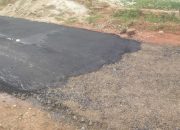 Proyek Latasir PUPR Pringsewu diduga tidak sesuai Spek