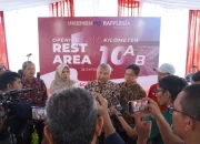 Opening Rest Area KM 10 Tol Medan-Binjai, Kembangkan UMKM Lokal dan Tingkatkan Kenyamanan Berkendara