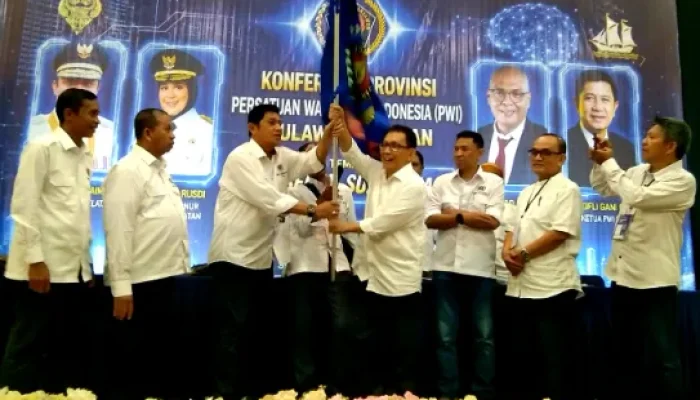 Terpilih Aklamasi di Graha Pena, Duet Suwardi-Dahlan Nakhodai PWI Sulsel